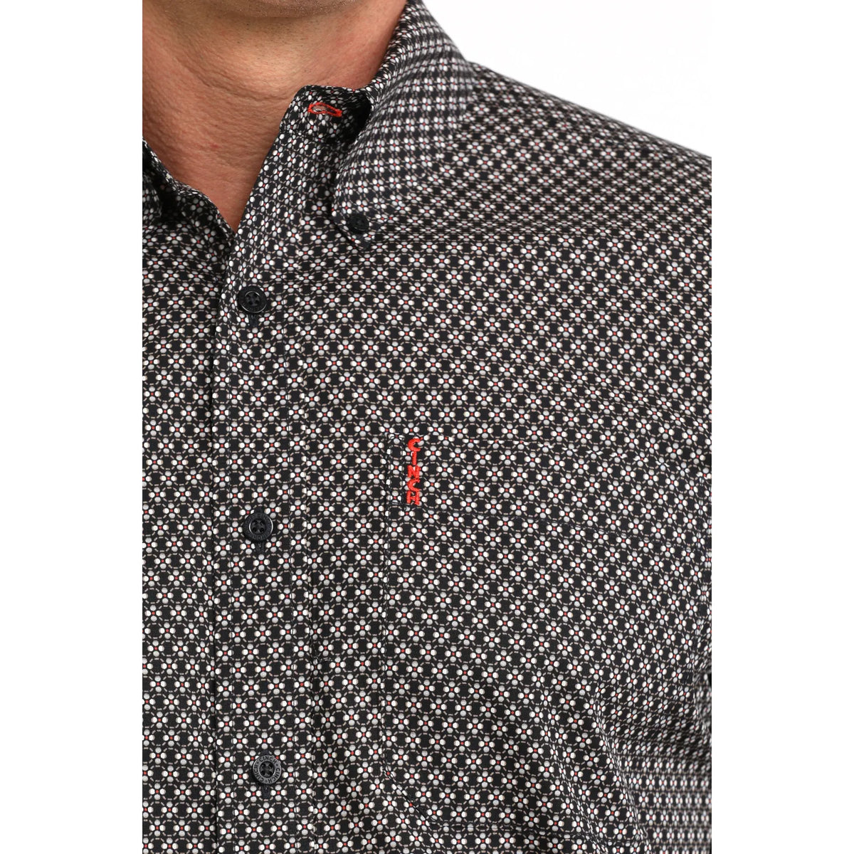 Cinch Men's Modern Button Down Western Shirt - Navy
