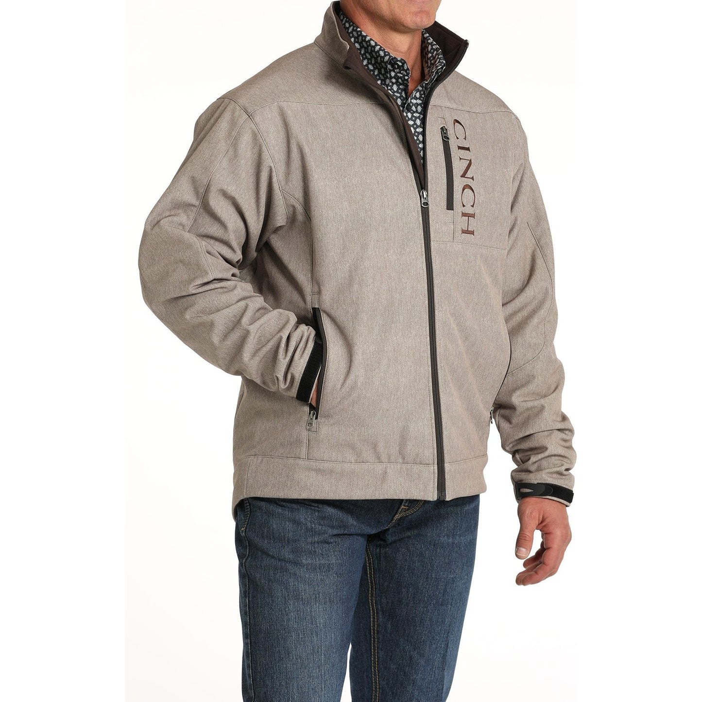 Cinch Men's Bonded Jacket Tan