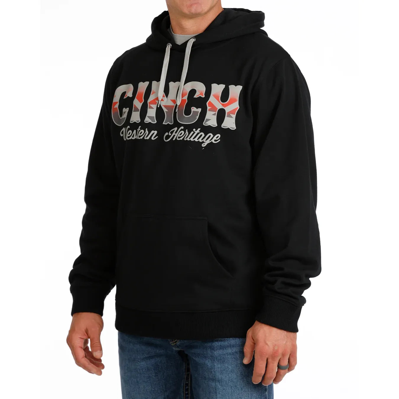 Cinch Men's Western Heritage Hoodie – Black
