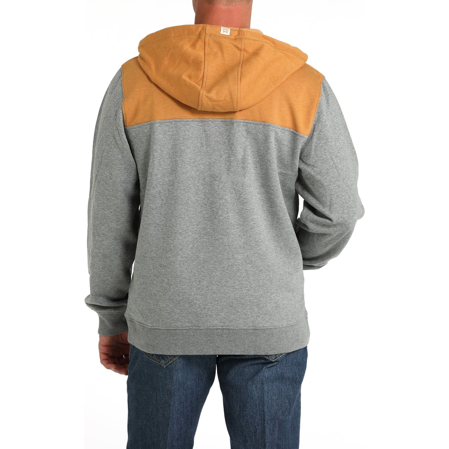 Cinch Men's Colour Blocked Hoodie - Multi