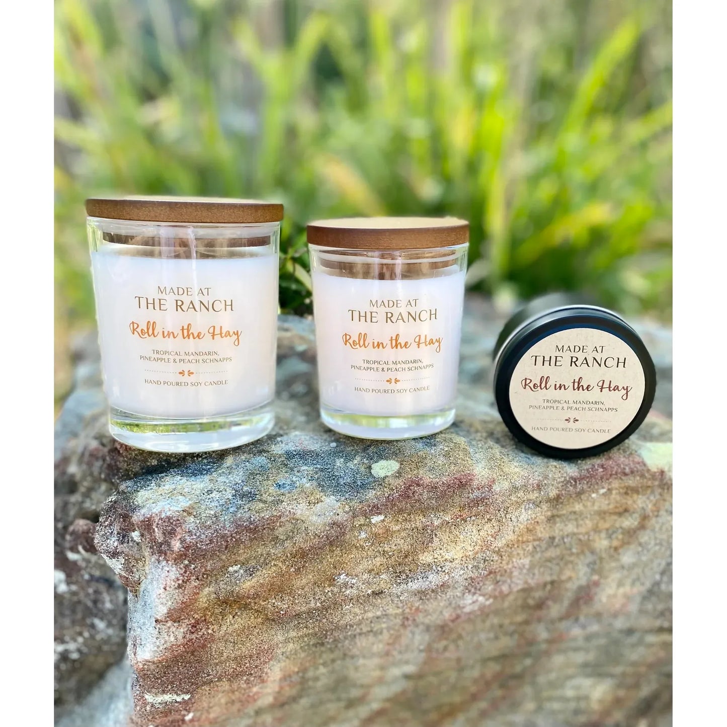 Made At The Ranch Roll In The Hay Candle - Billy Goats Country Outfitters