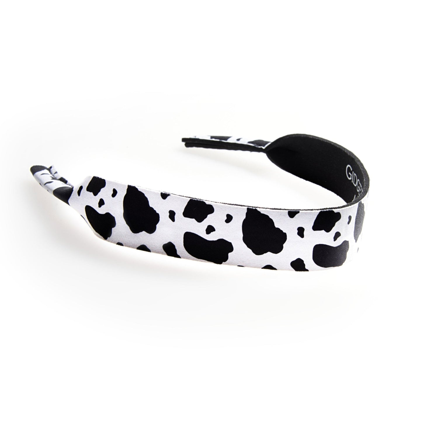 Gidgee Eyes Sunglass Strap – Black and White Cow Pattern - Billy Goats Country Outfitters