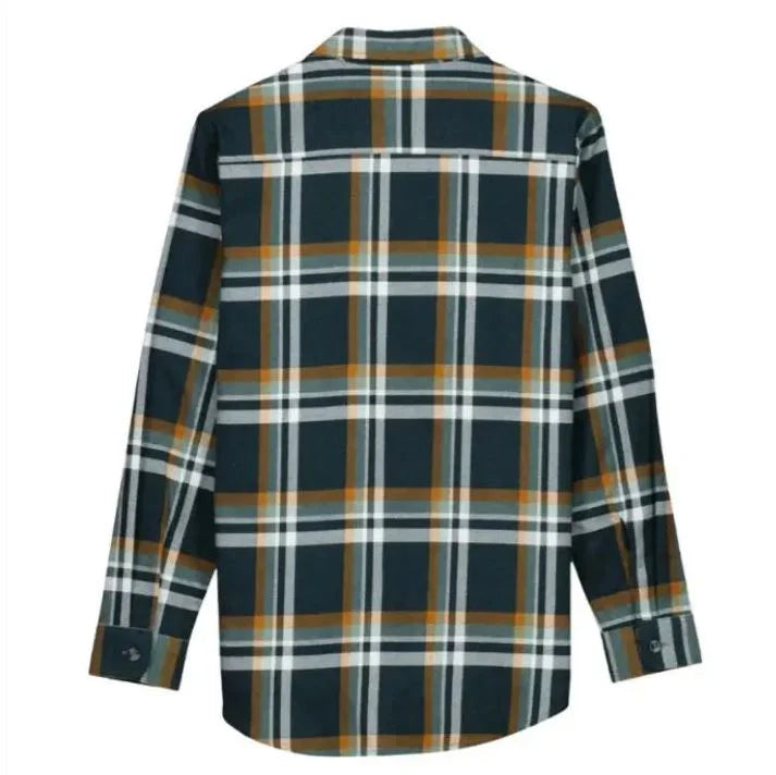 Swanndri Kids' Egmont Flannelette Shirt Deep Green