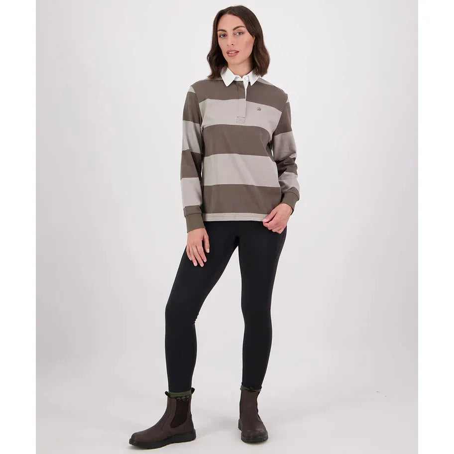 Swanndri Women's Ridgeway Long Sleeve Rugby Top