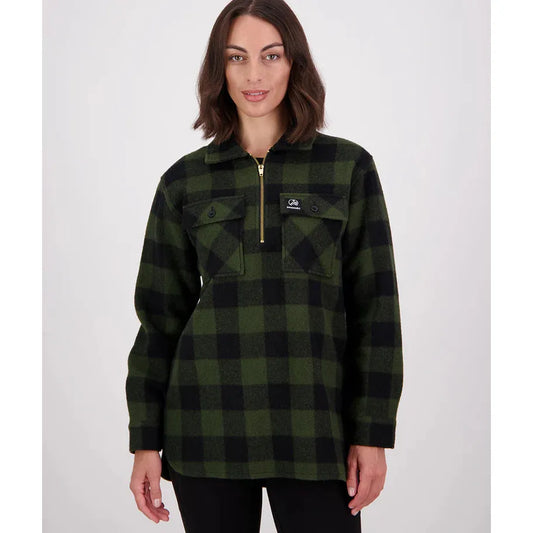 Swanndri Women's Ranger Zip Bushshirt Olive