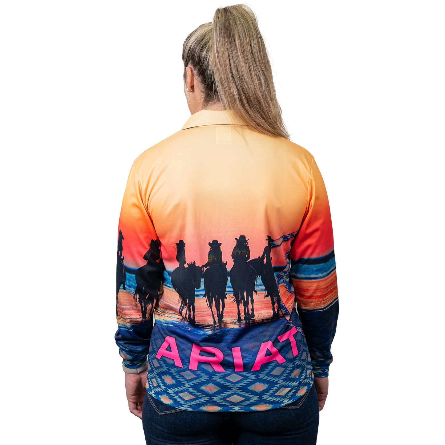 Ariat Adults Fishing Shirt Coastal Cowgirls