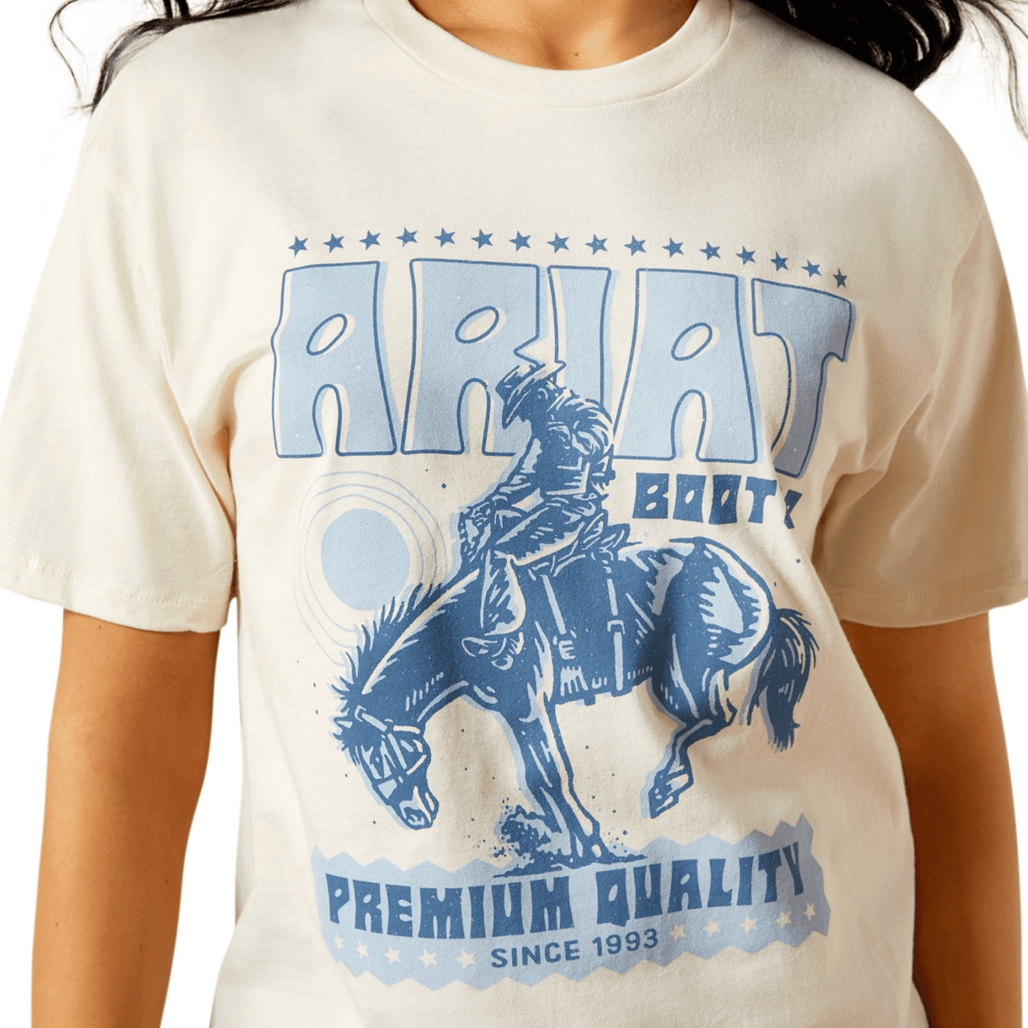 Ariat Women's Retro Block Poster T-Shirt - Billy Goats Country Outfitters
