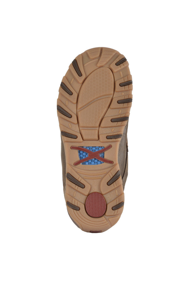 Twisted X Men’s CellStretch Slip-On Moc Bomber – Comfortable Western Casual Shoes