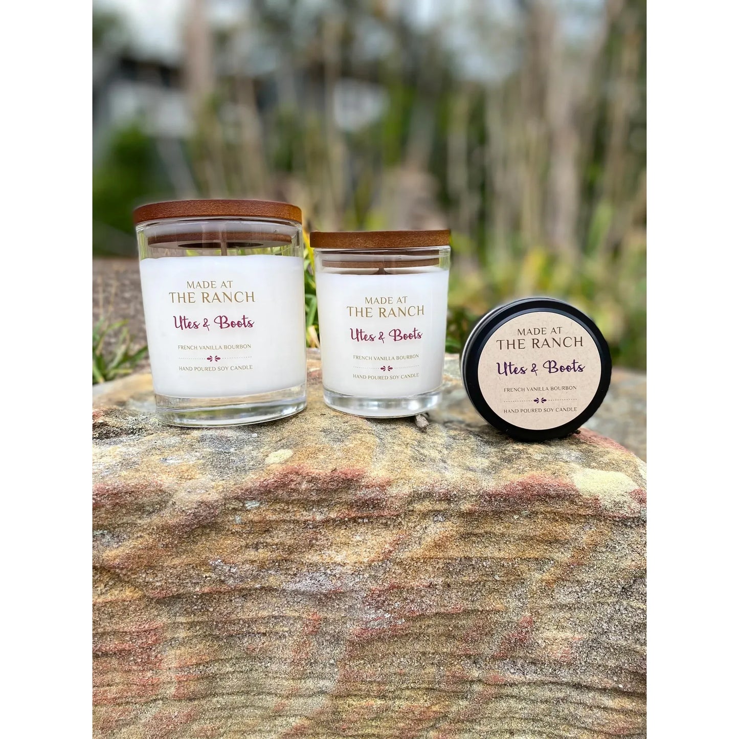 Made At The Ranch Utes & Boots Candle