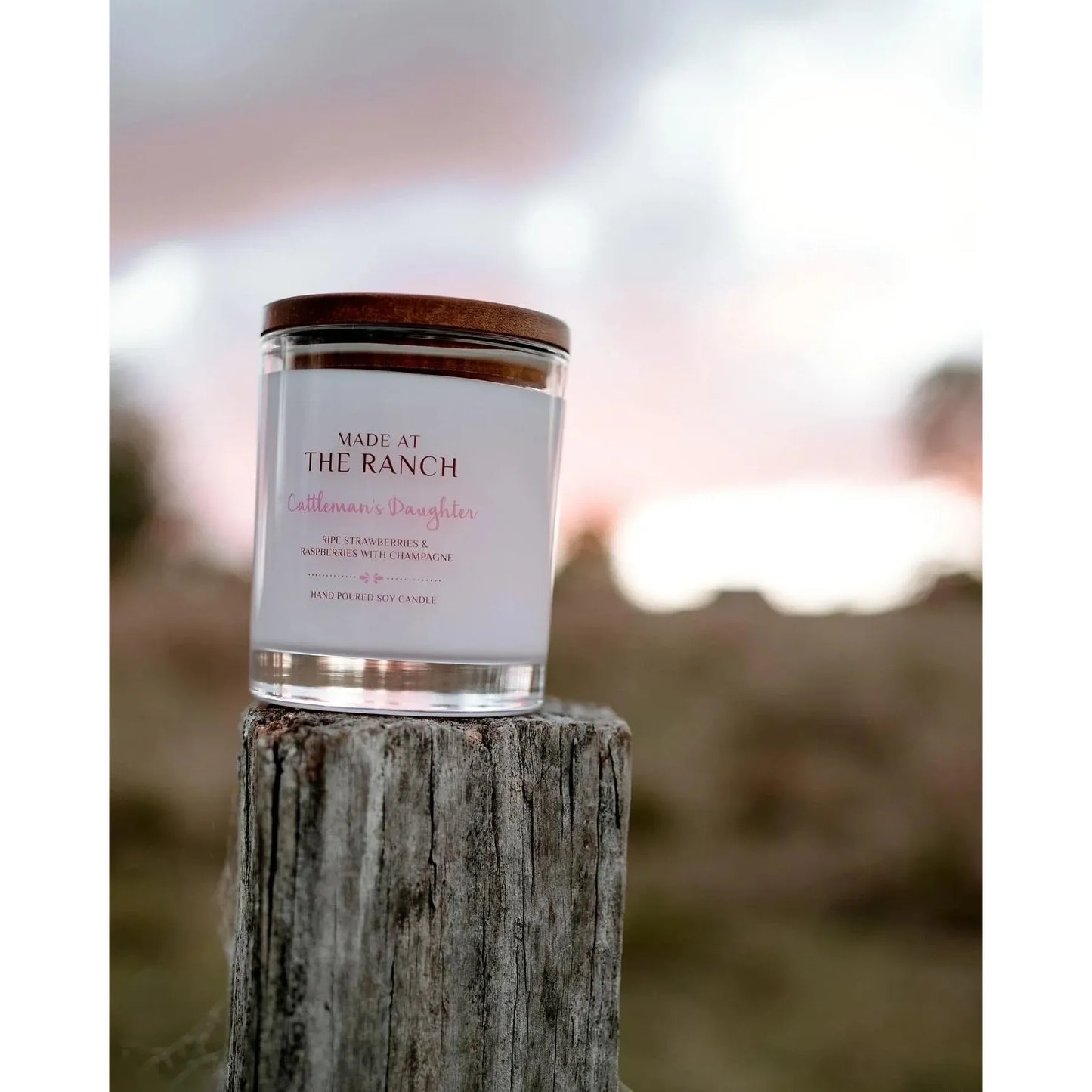 Made At The Ranch Cattleman's Daughter Candle