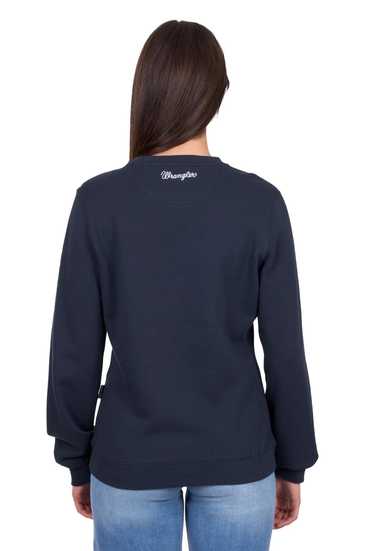 Wrangler Women's Bella Crew - Navy