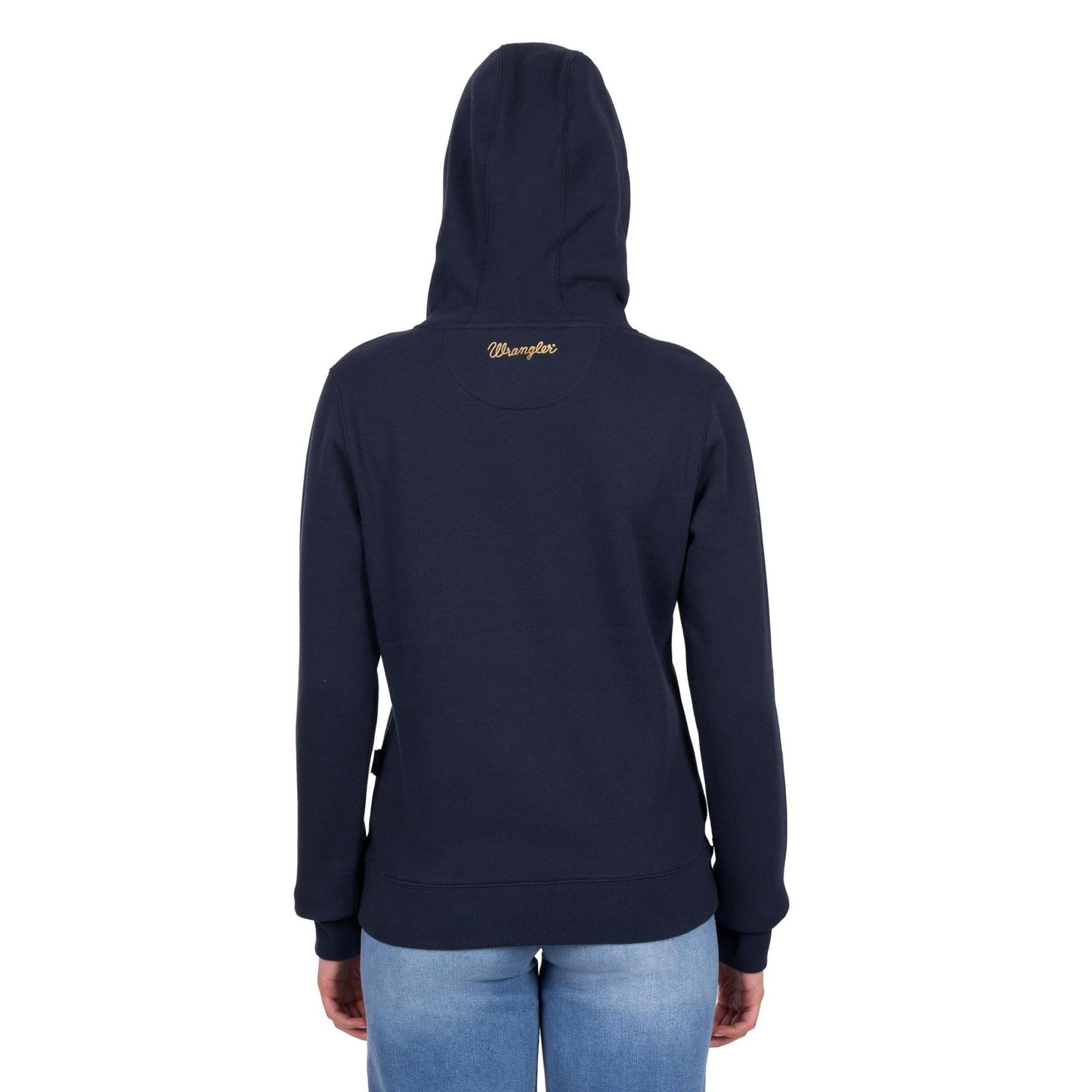Wrangler Women's Piper Hoodie - Navy - Billy Goats Country Outfitters