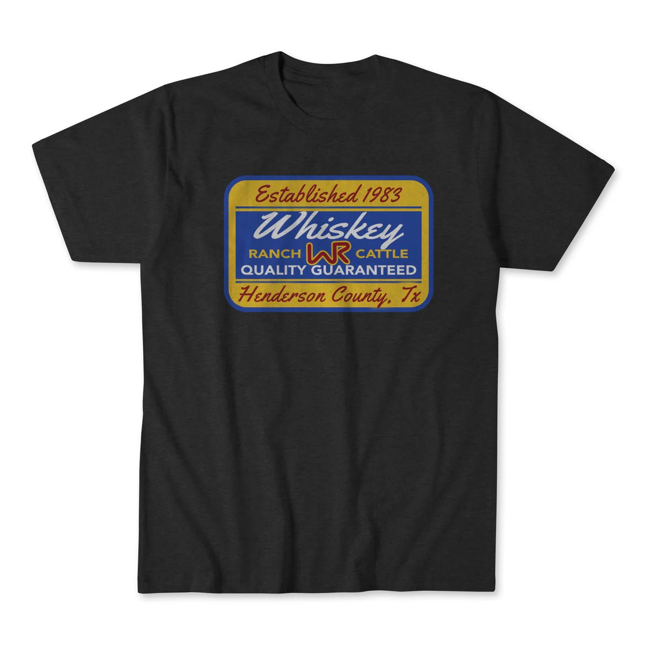 Whiskey Bent Hat Co Henderson Tee Black - Billy Goats Country Outfitters