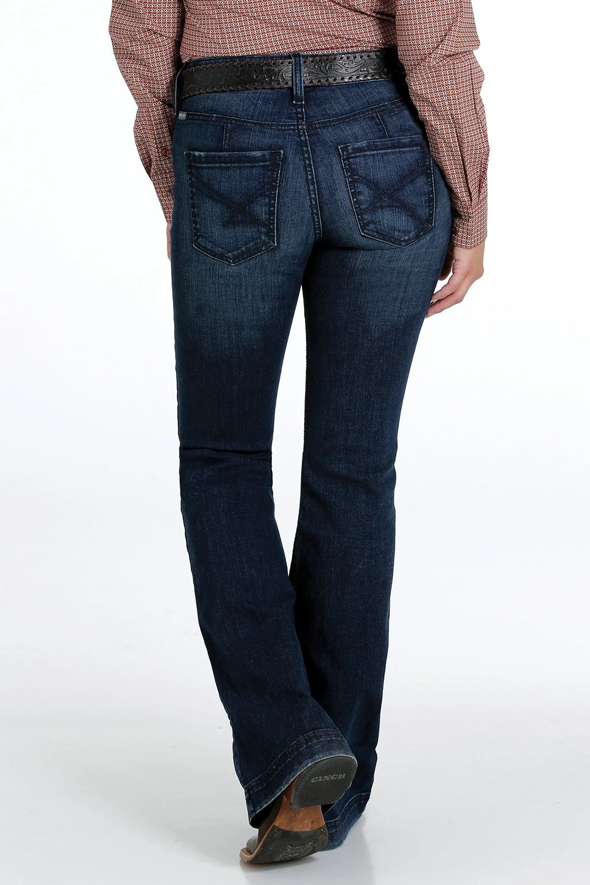 Cinch Women's Lynden 5 Pocket Flare Trouser