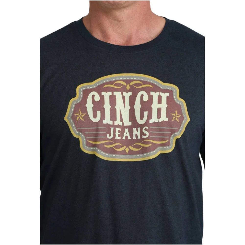 Cinch Men’s Graphic T-Shirt - Navy - Billy Goats Country Outfitters