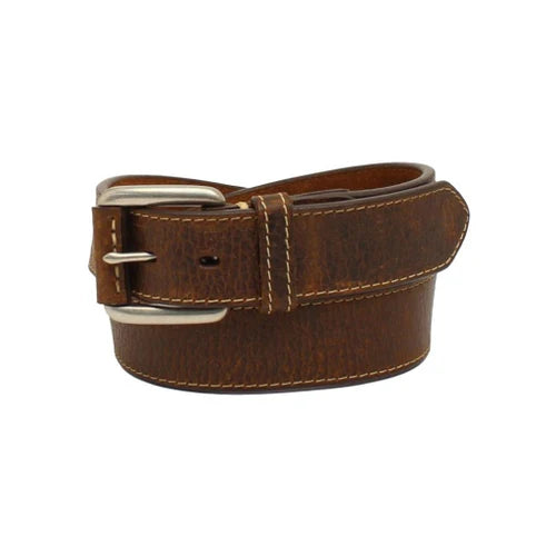 Ariat Mens Single Piece Belt Brown