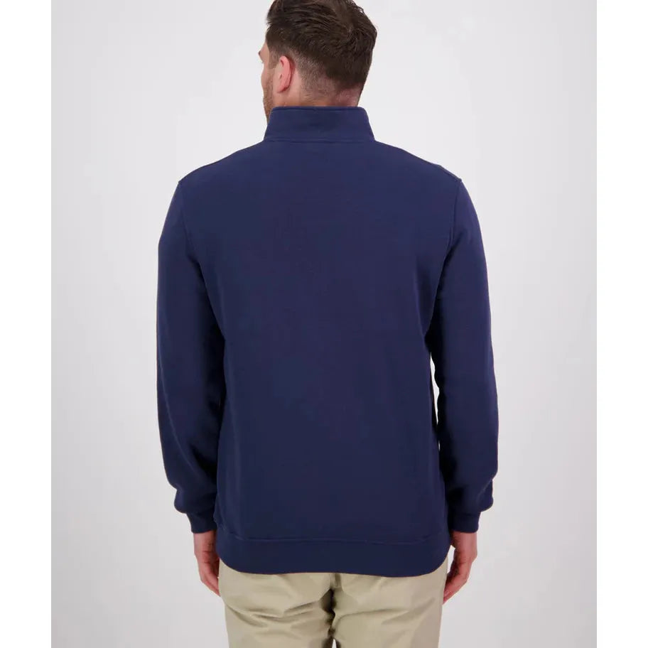 Swanndri Men's Fundamentals Quarter Zip Navy