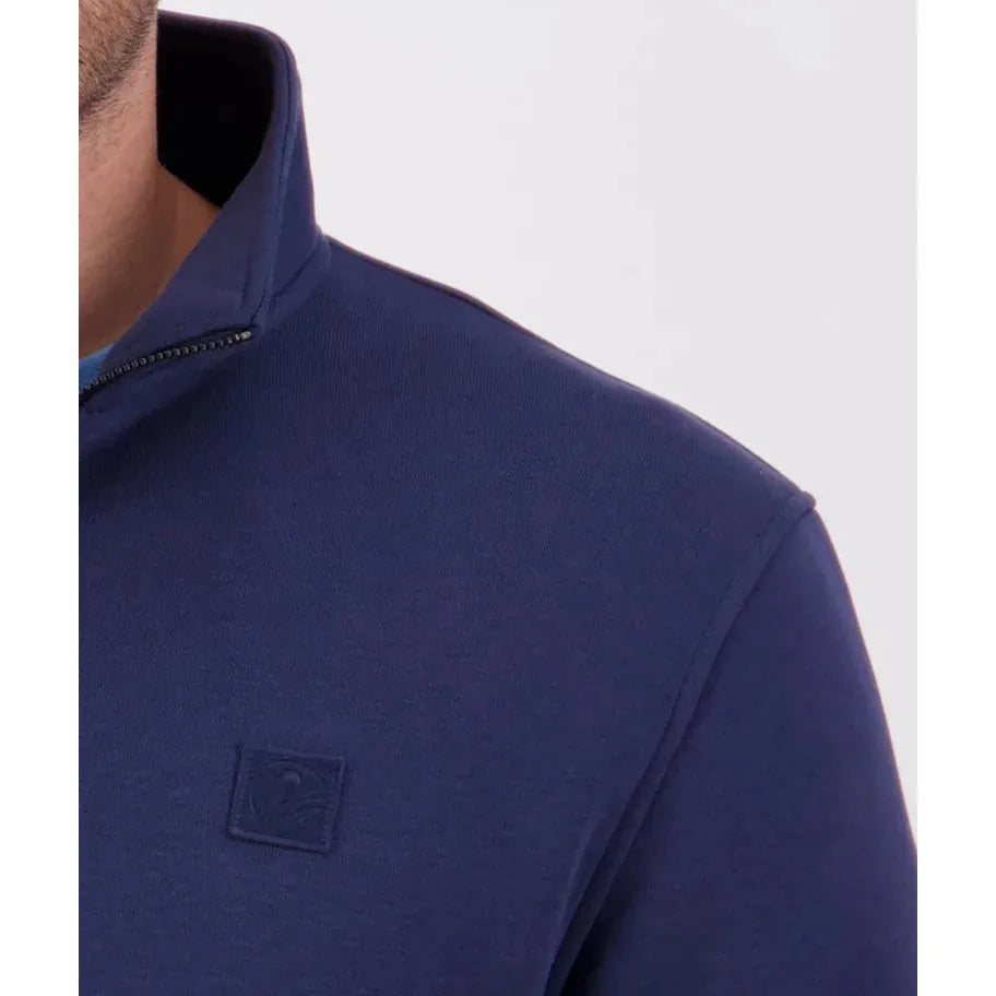Swanndri Men's Fundamentals Quarter Zip Navy