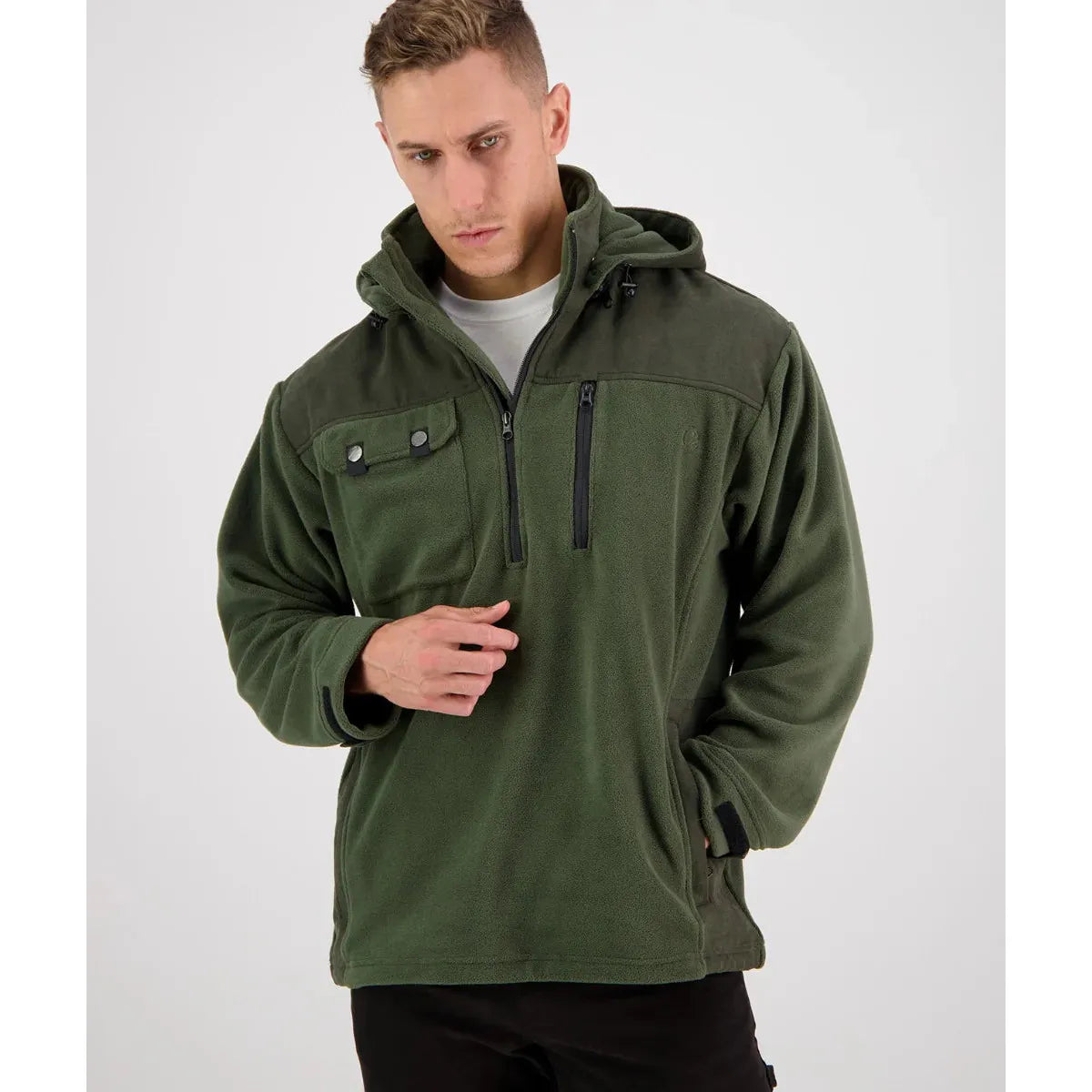 Swanndri Men's High Rock Technical Fleece Hoodie