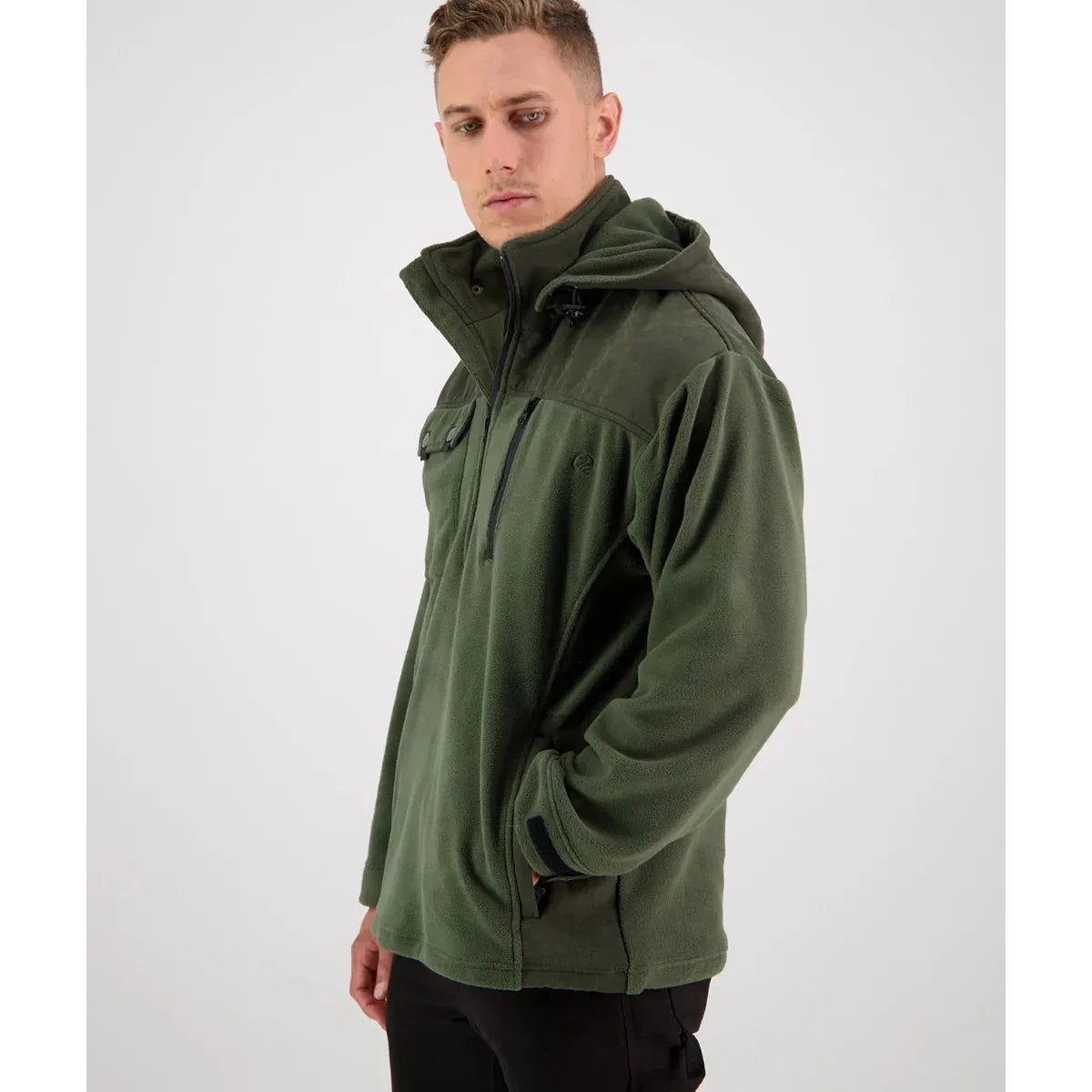 Swanndri Men's High Rock Technical Fleece Hoodie