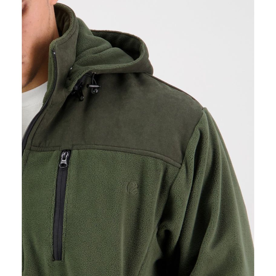 Swanndri Men's High Rock Technical Fleece Hoodie