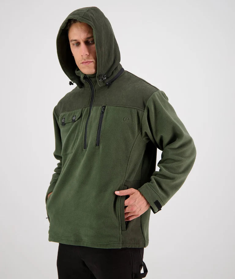 Swanndri Men's High Rock Technical Fleece Hoodie