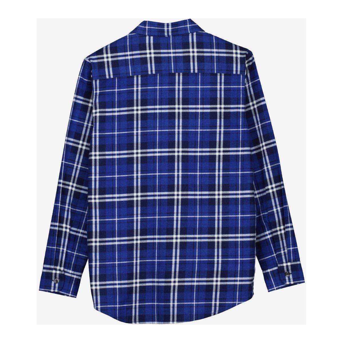Swanndri Kids' Egmont Flannelette Shirt Midnight Blue