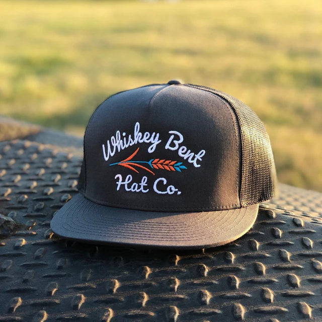 Whiskey Bent Hat Co - Troubadour Charcoal