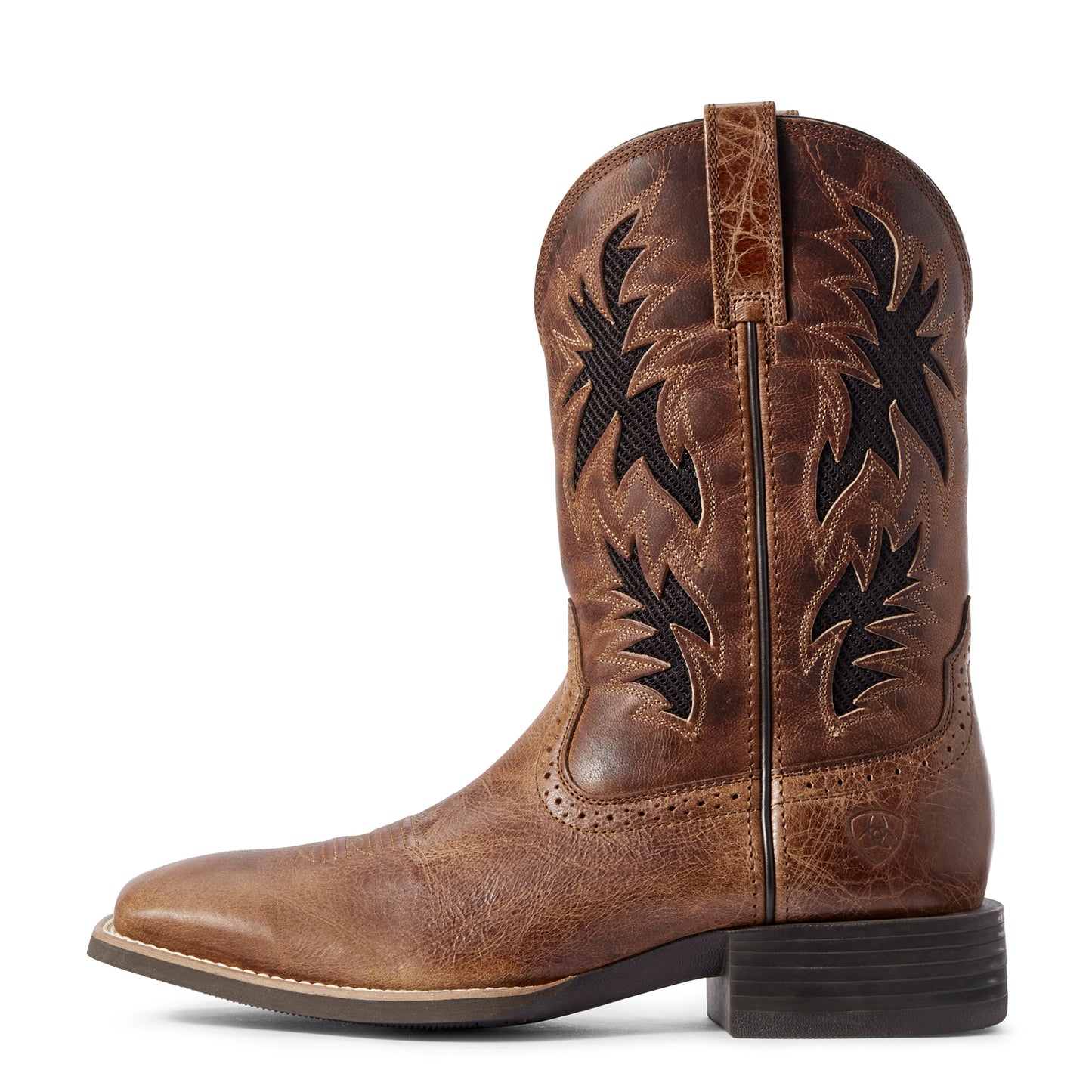 Ariat Men's Sport Cool VentTEK Dark Tan/Two tone Tan