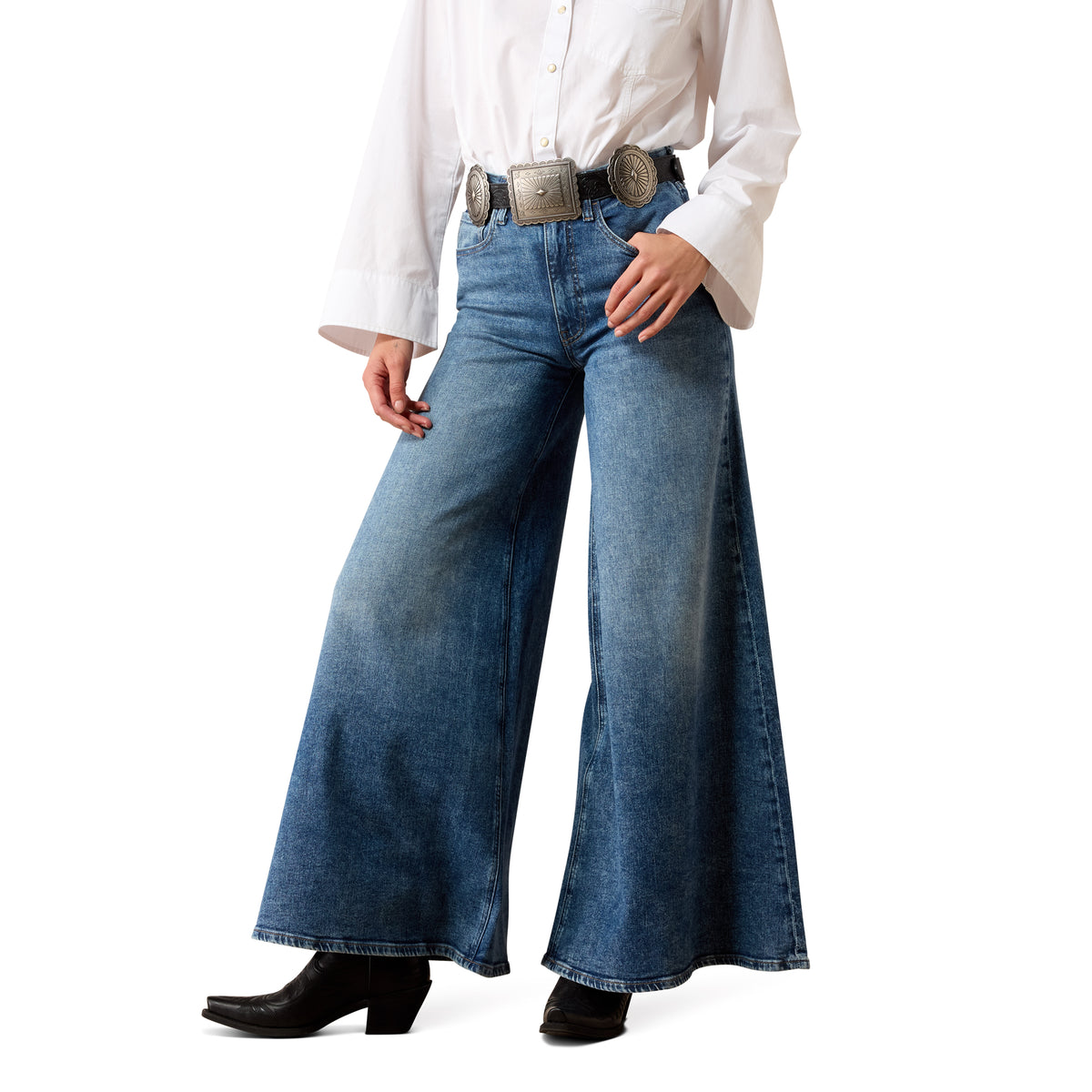 Ariat Women's Iris Moraine Super Wide Leg Jeans – Albuquerque