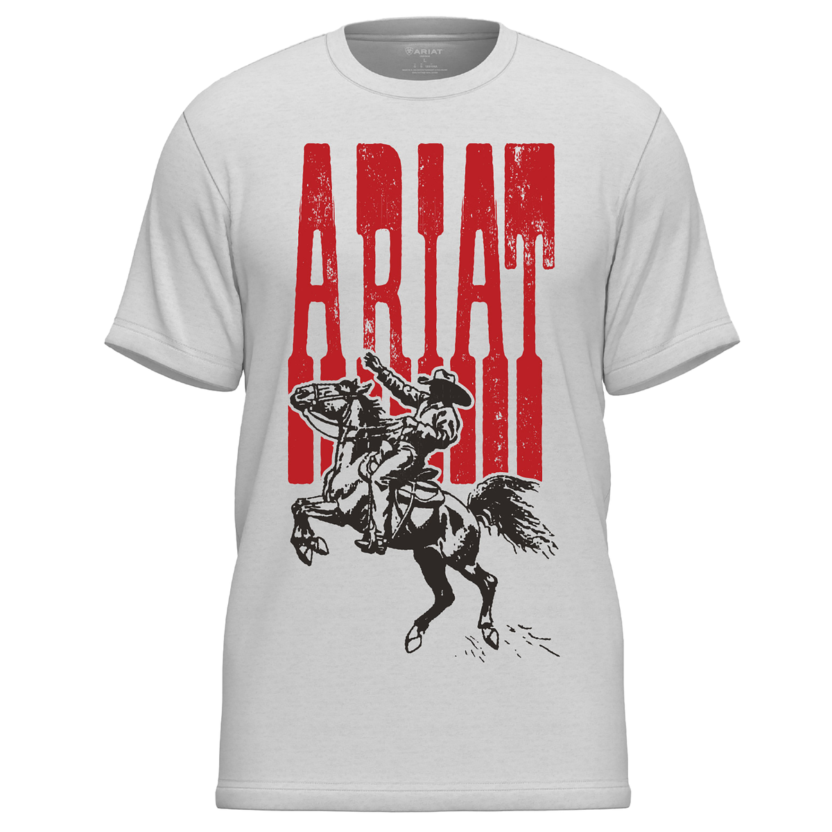 Ariat Women's Cowboy Comic Tee - White