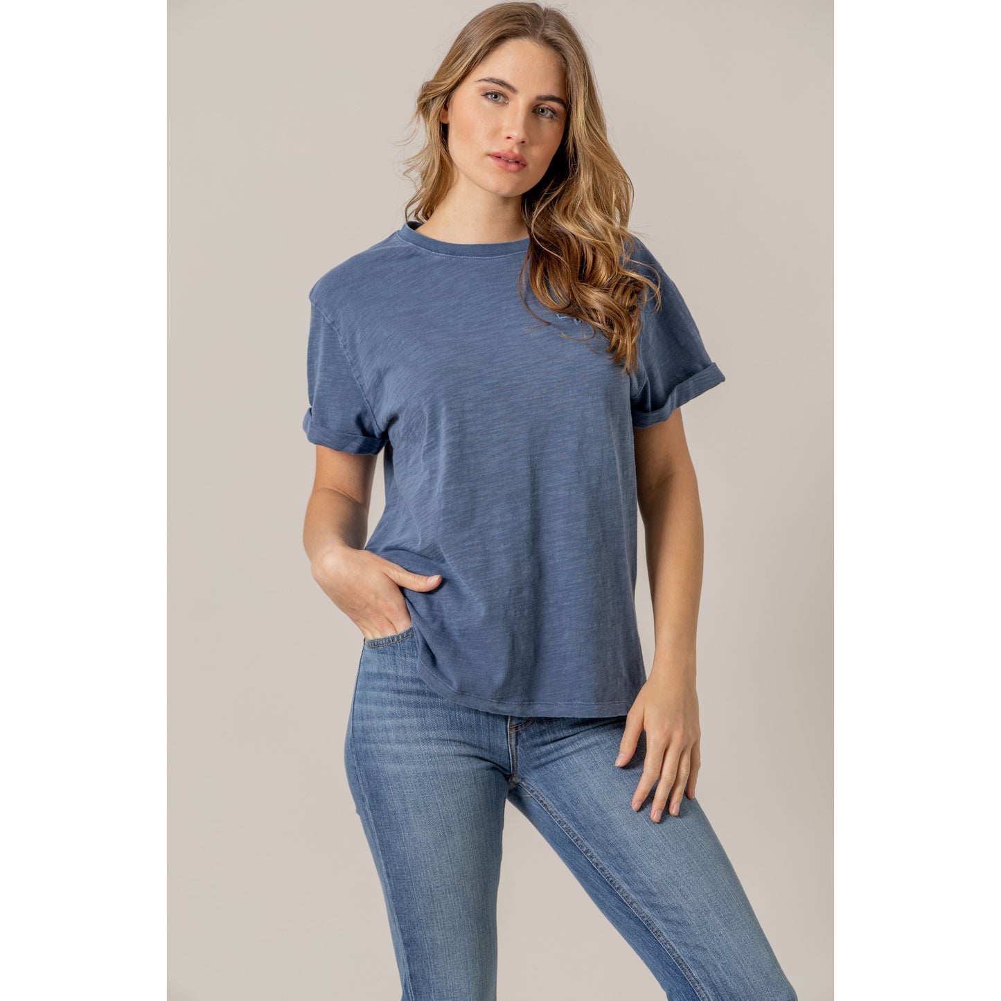Kimes Ranch Womens Ashley T-Shirt Bue