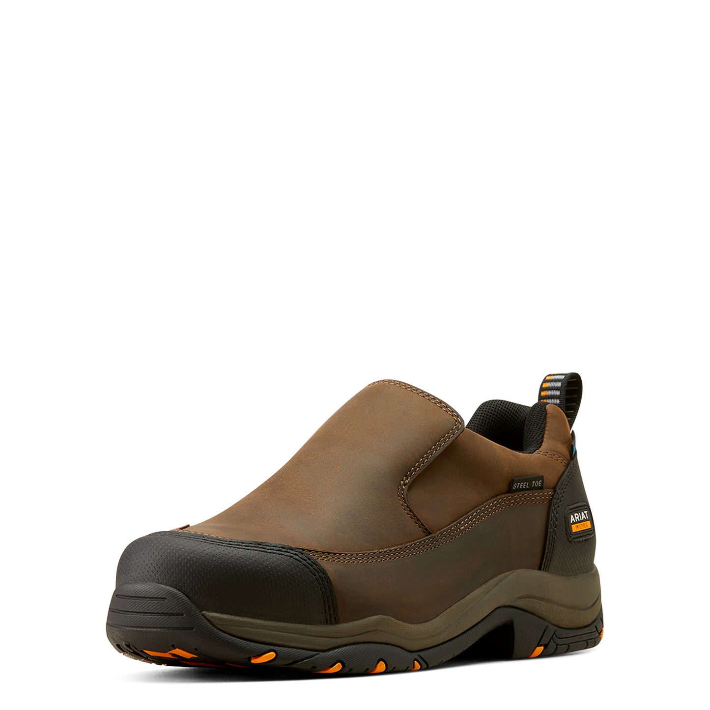 Ariat Men's DuraRalley Waterproof Steel Toe (Free Pair of FlexPro Leather Work Gloves)