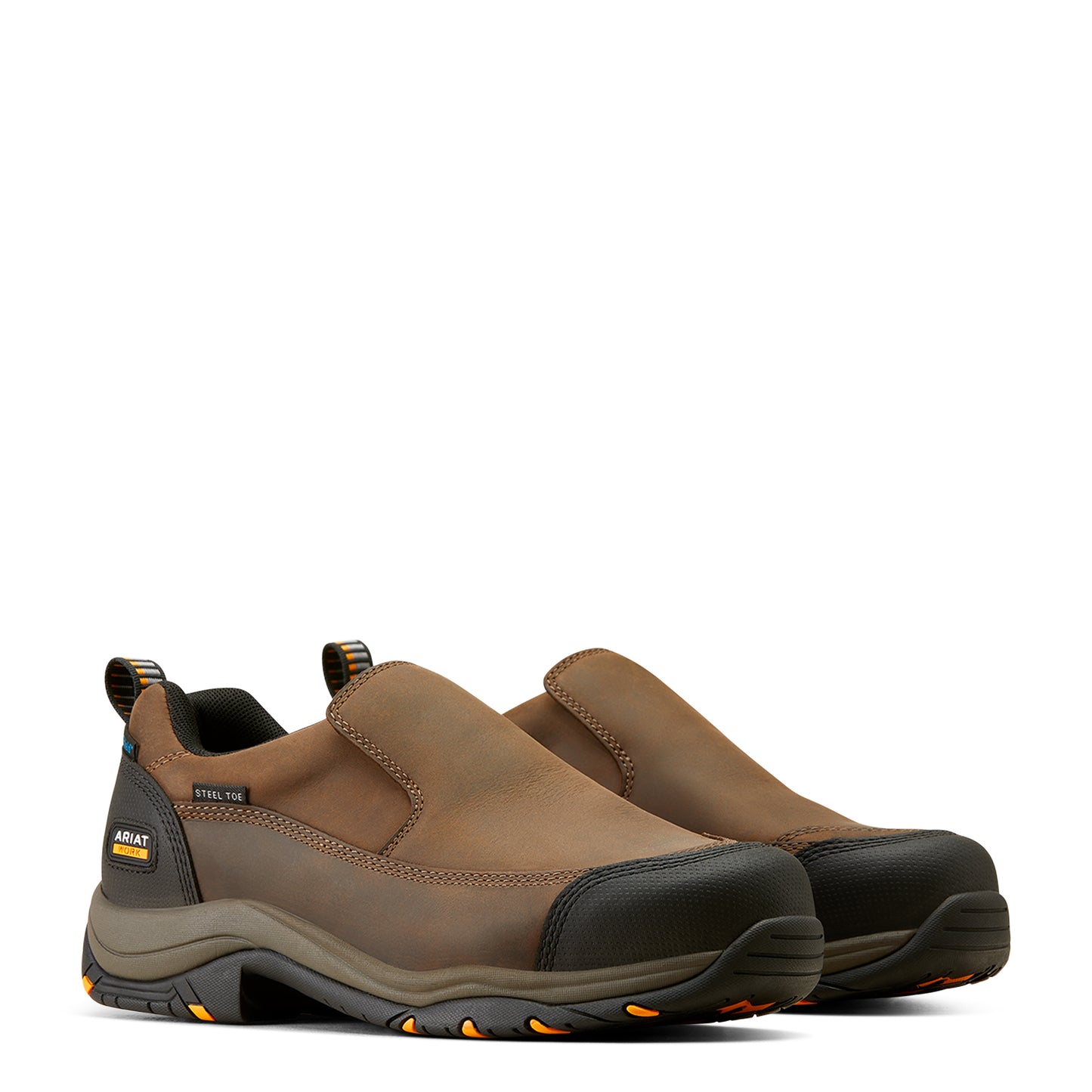 Ariat Men's DuraRalley Waterproof Steel Toe (Free Pair of FlexPro Leather Work Gloves)