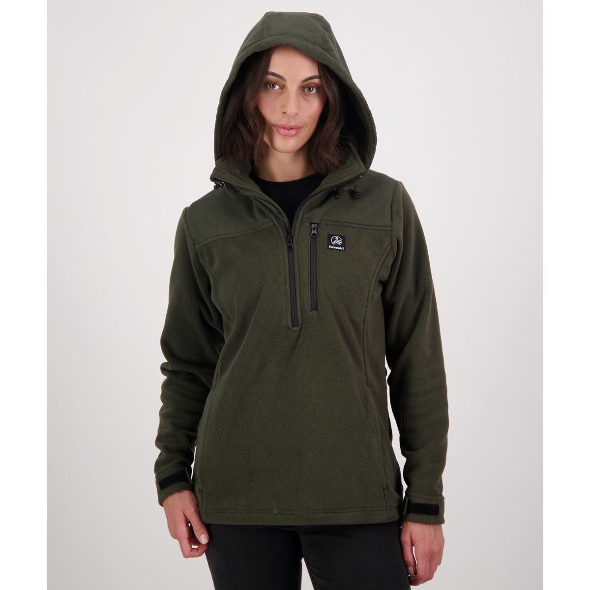 Swanndri Women's High Rock Technical Fleece Olive