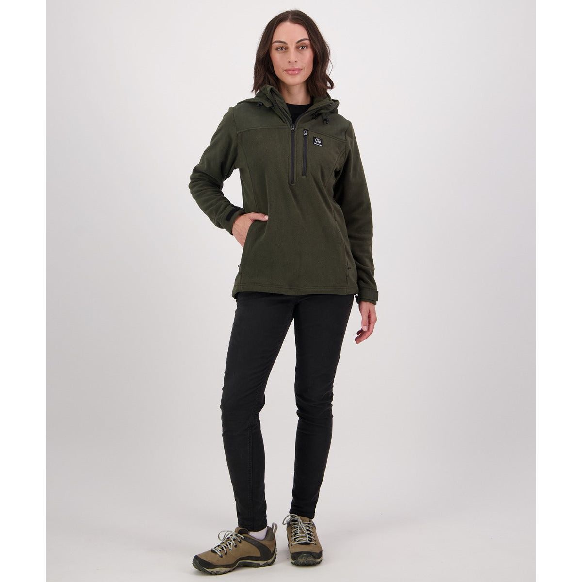 Swanndri Women's High Rock Technical Fleece Olive