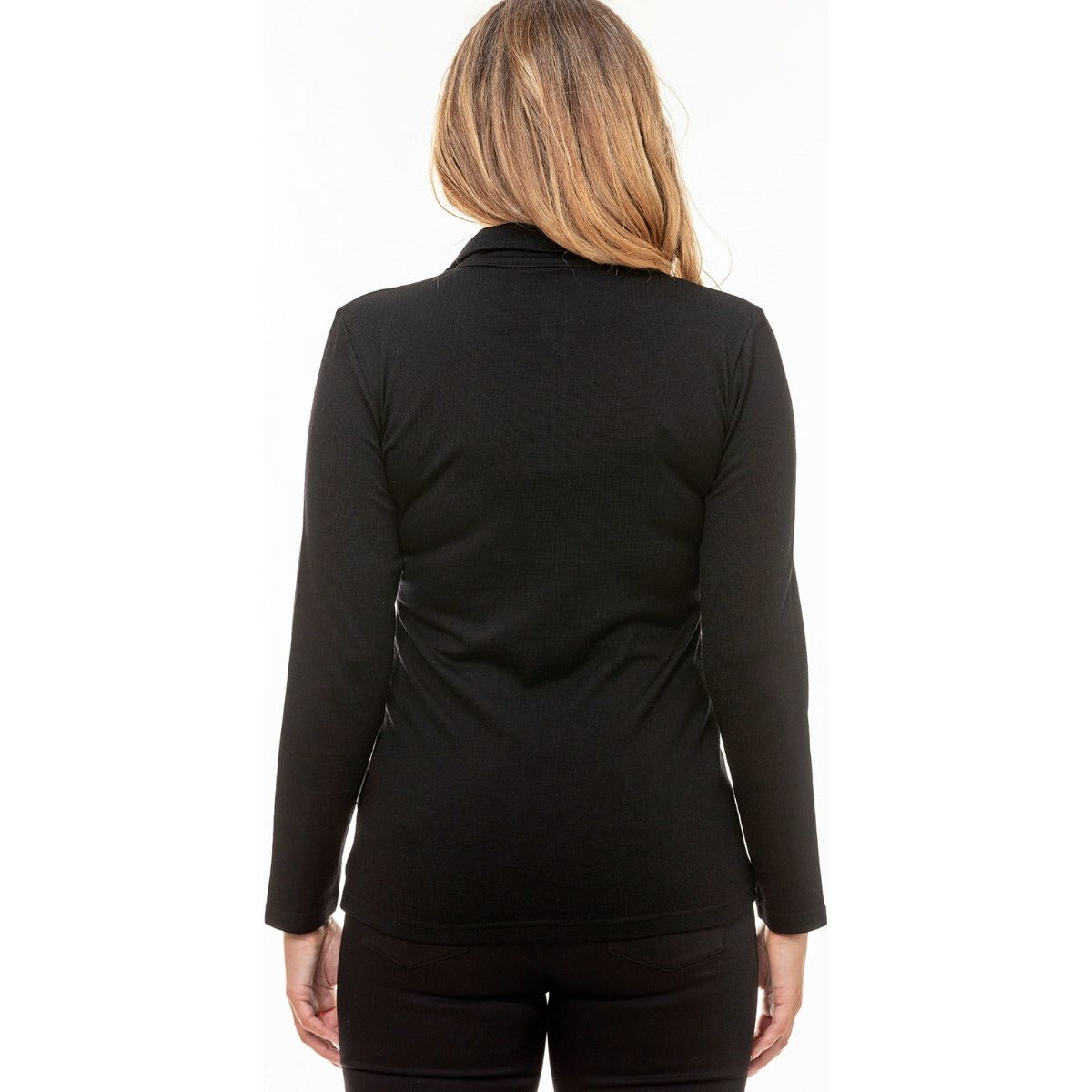 Swanndri Women's Plymouth Merino Pullover Black