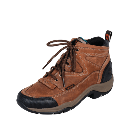 Ariat Men’s DuraTerrain Waterproof Work Boots – Distressed Brown - Billy Goats Country Outfitters