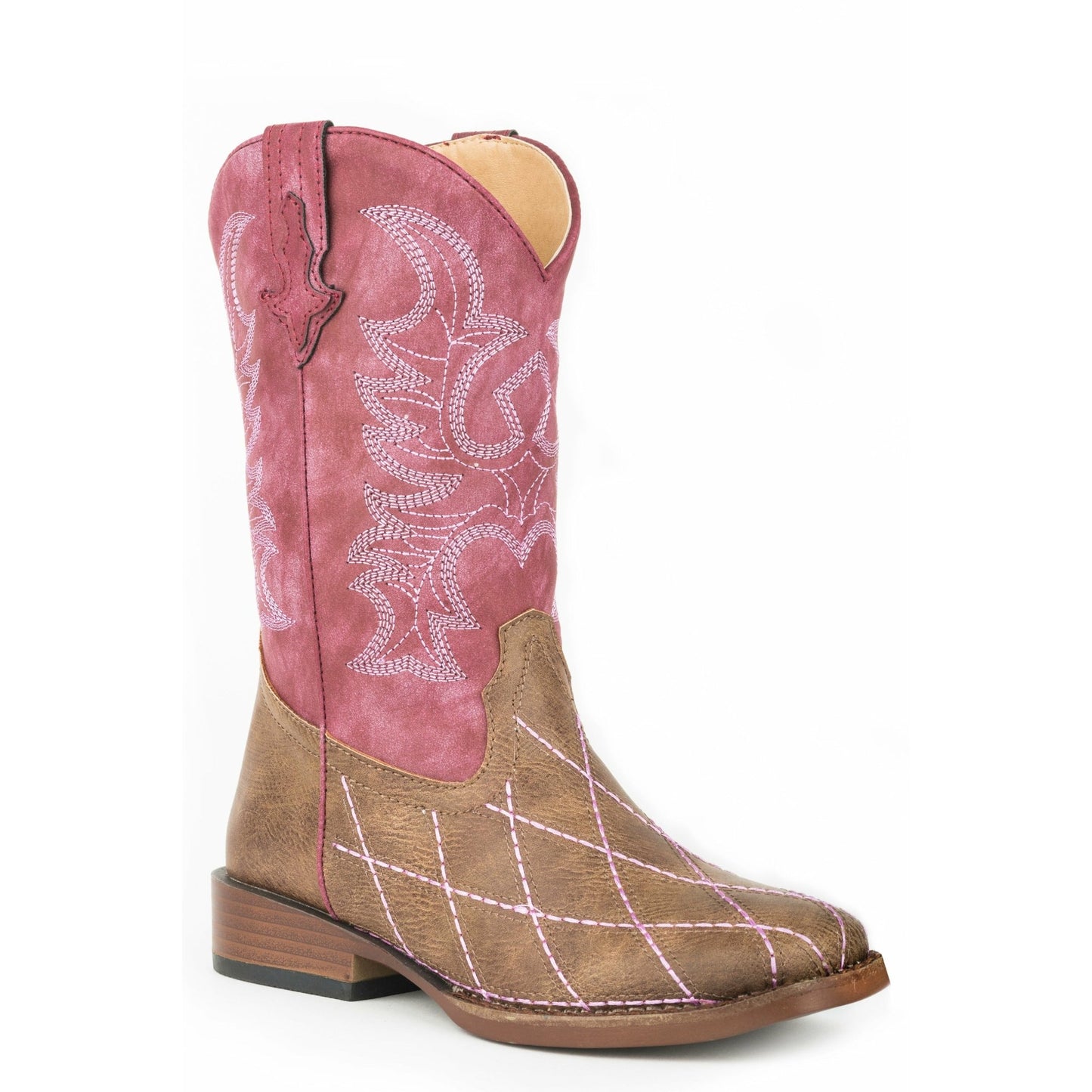 Roper Little Kids Crosscut Raspberry - Billy Goats Country Outfitters