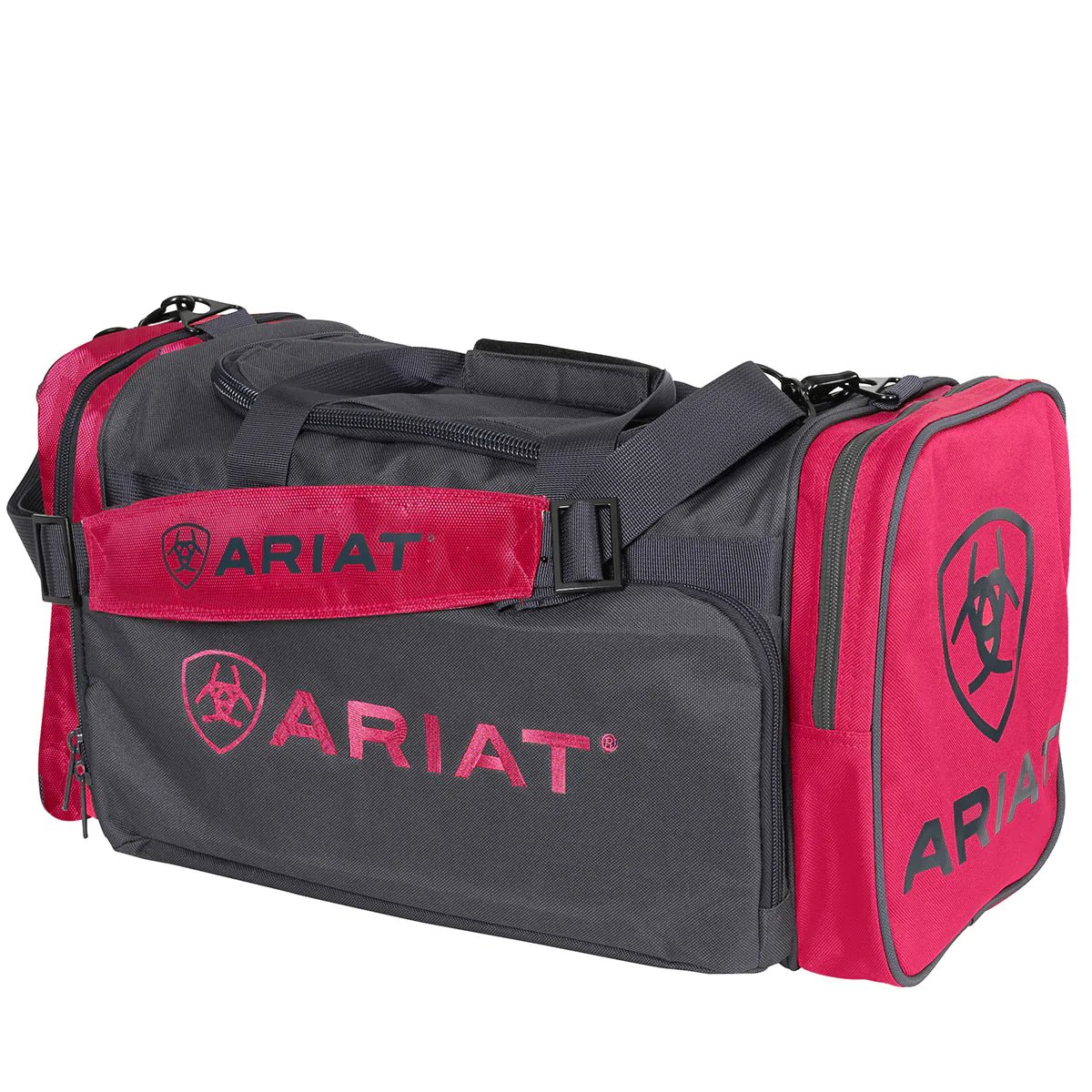 Ariat Junior Gear Bag Pink/Charcoal - Billy Goats Country Outfitters