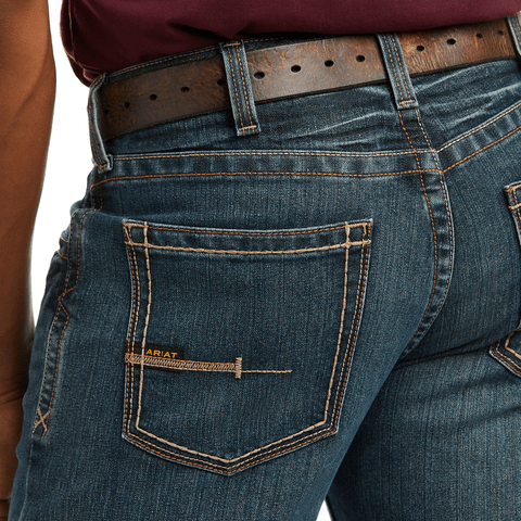 Ariat Mens Rebar M5 DuraStretch Straight Leg Work Jeans – Ironside - Billy Goats Country Outfitters