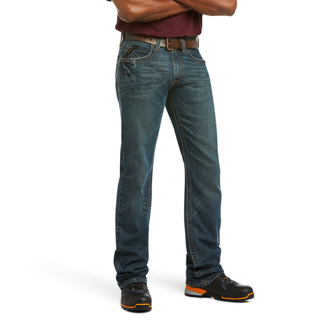 Ariat Mens Rebar M5 DuraStretch Straight Jean Ironside