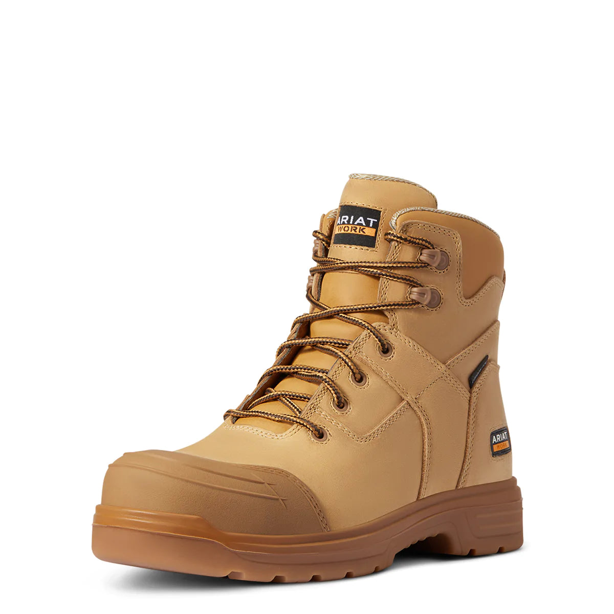Ariat Men's Turbo Hamersley 6" Side Zip Carbon Toe Wheat