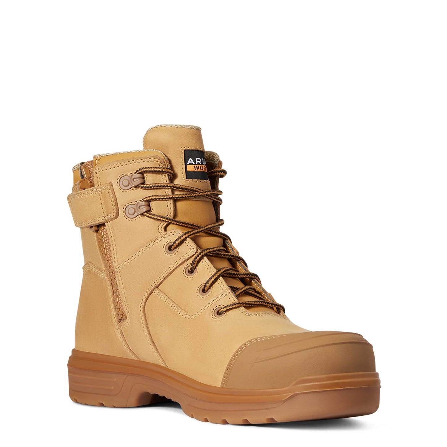 Ariat Men's Turbo Hamersley 6" Side Zip Carbon Toe Wheat