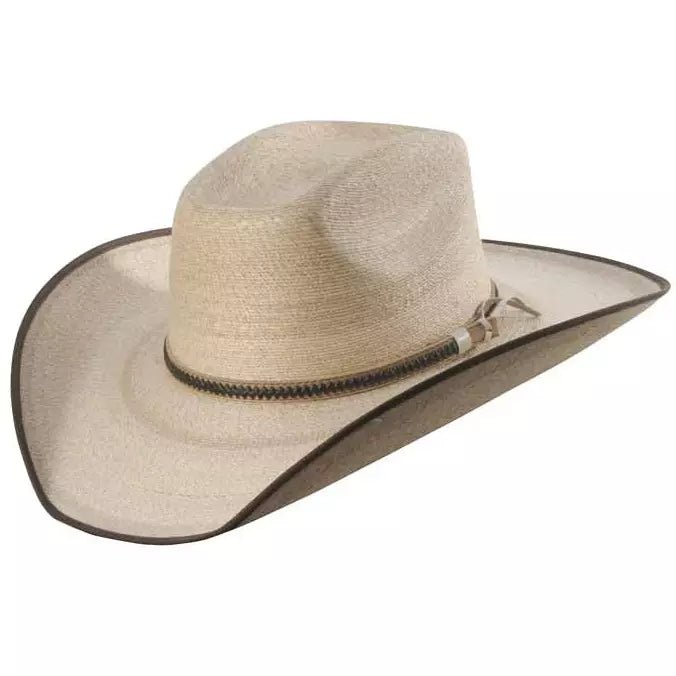 Sunbody Boxtop Golden Mexican Palm Leaf Cowboy Hat - Billy Goats Country Outfitters