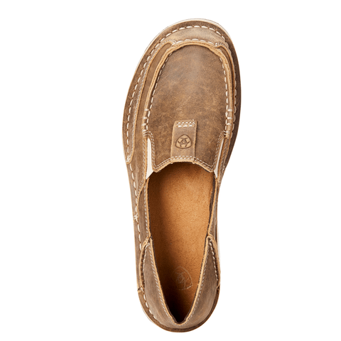 Ariat Womens Cruiser Casual Western Slip - On Shoes - Brown Bomber - Billy Goats Country Outfitters