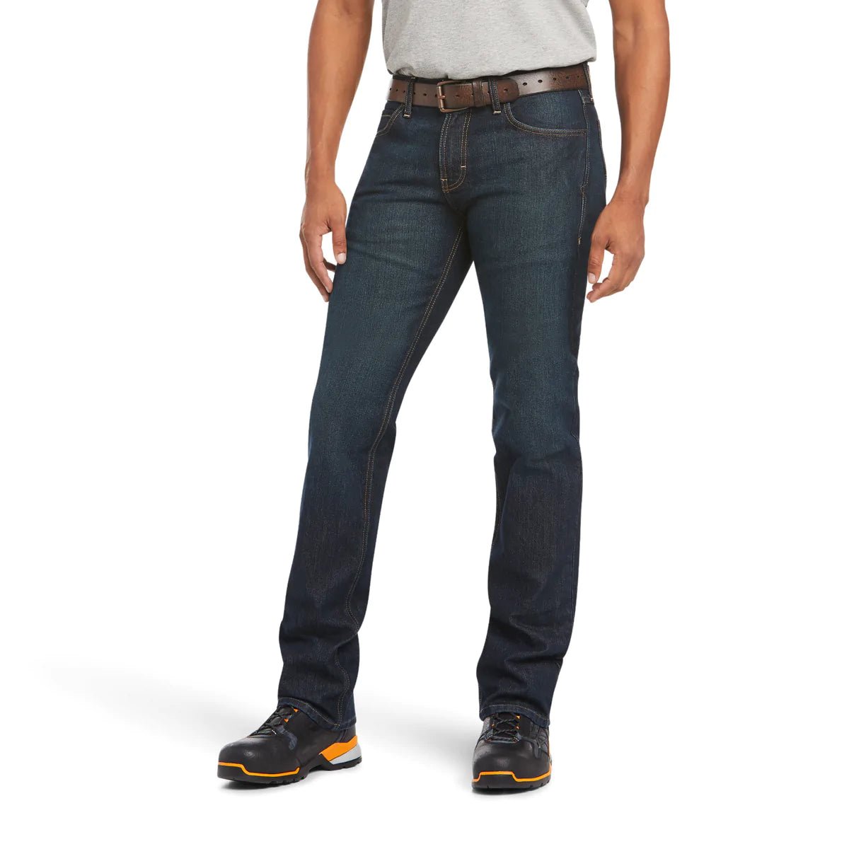 Ariat Mens Rebar M7 Slim Straight Work Jeans – Blackstone - Billy Goats Country Outfitters