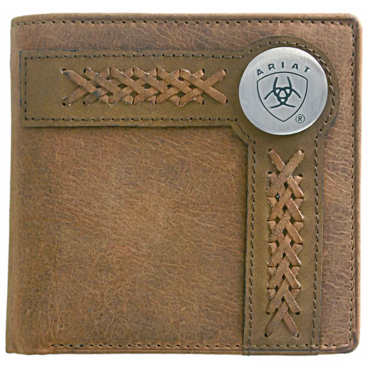 Ariat Bi - Fold Wallet (WLT2102A) Tan - Billy Goats Country Outfitters