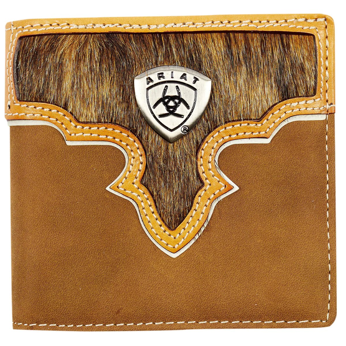 Ariat Bi - Fold Wallet (WLT2108A) Tan - Billy Goats Country Outfitters