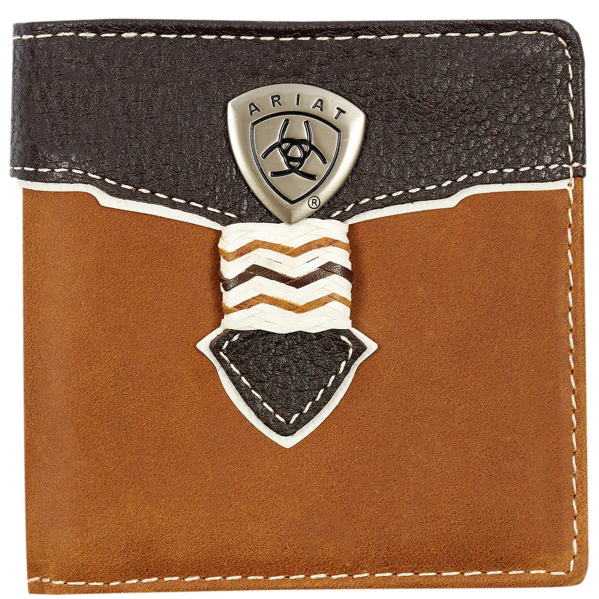 Ariat Bi - Fold Wallet (WLT2109A) Brown - Billy Goats Country Outfitters